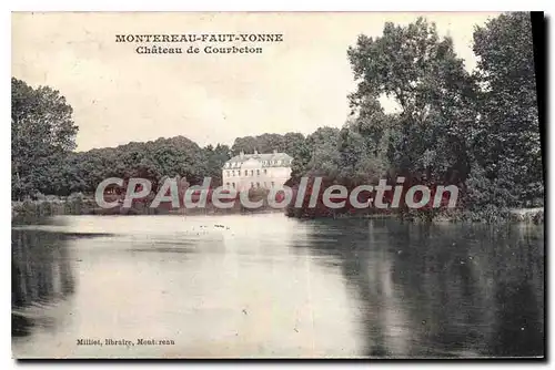 Cartes postales Montereau Faut Yonne Chateau De Courbeton