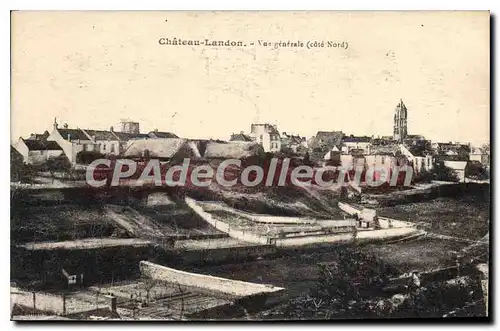 Cartes postales Chateau Landon Vue Generale