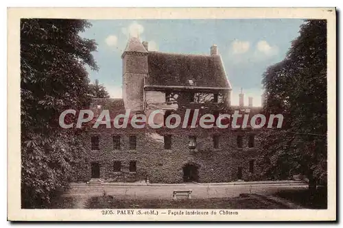 Cartes postales Paley Facade Interieure Du Ch�teau