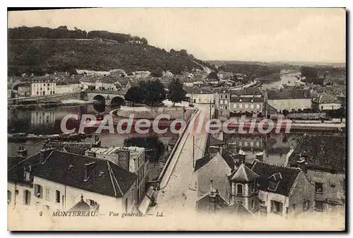 Cartes postales Montereau Vue Generale