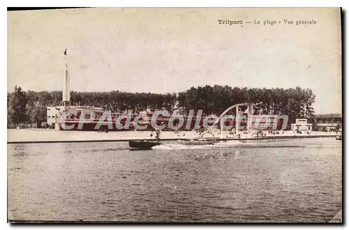 Cartes postales Trilport La Plage Vue Generale