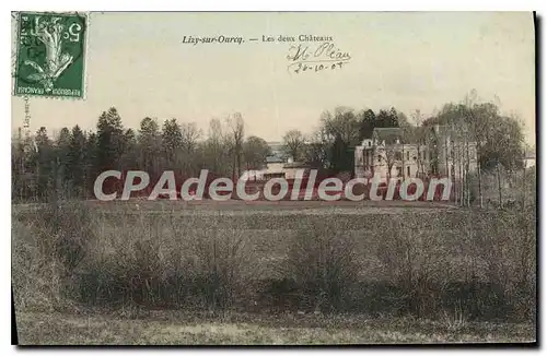 Cartes postales Lizy sur Ourcq Les Deux Chateaux