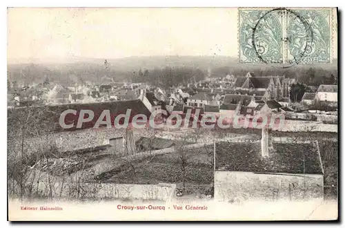 Cartes postales Crouy sur Ourcq Vue Generale