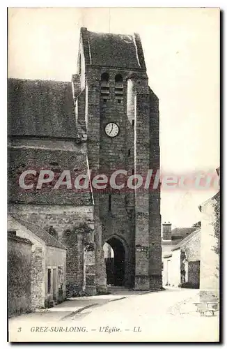 Cartes postales Grez Sur Loing L'Eglise