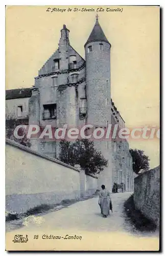 Cartes postales Chateau Landon abbaye St-S�verin