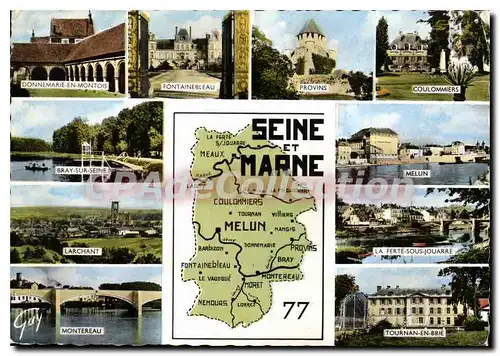 Cartes postales moderne Souvenir De Seine Et Marne