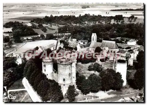 Cartes postales moderne Blandy Les Tours Chateau Feodal Vue Generale