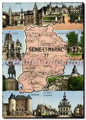 Cartes postales moderne Seine Et Marne