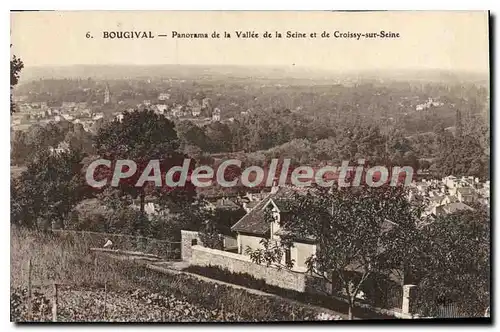 Ansichtskarte AK Bougival Panorama De La Vallee De La Seine Et De Croissy-sur-Seine