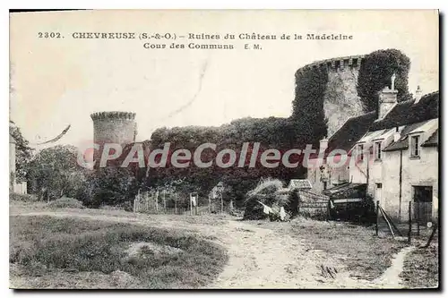 Cartes postales Chevreuse Ruines Du Chateau De La Madeleine