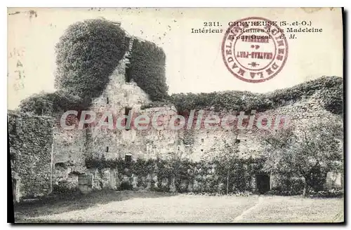 Cartes postales Chevreuse Interieur Des Ruines De La Madeleine