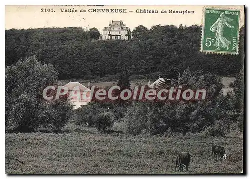 Cartes postales Vallee De Chevreuse Chateau De Beauplan