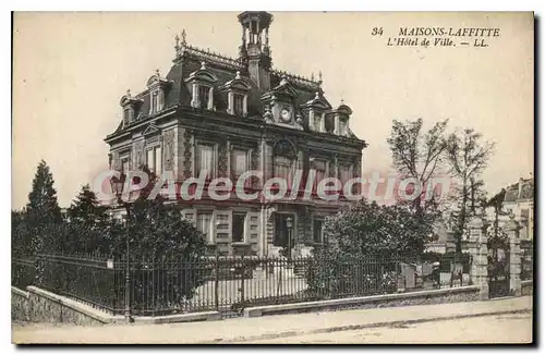 Cartes postales Maisons Laffitte L'Hotel De Ville