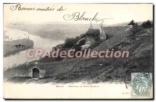 Cartes postales Mantes Ermitage De Saint Sauveur