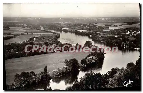 Cartes postales Mantes La Jolie Panorama De Saint Sauveur roche guyon