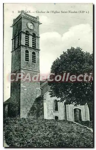 Cartes postales Meulan Clocher De I'Eglise Saint Nicolas