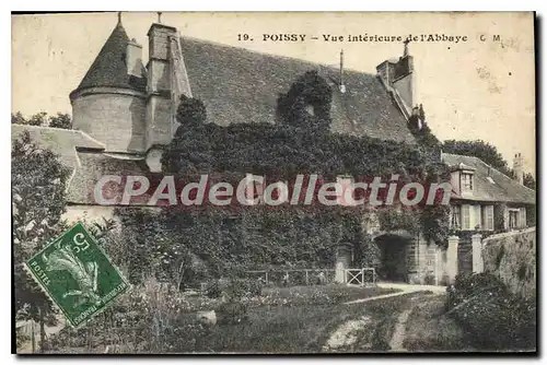 Ansichtskarte AK Poissy Vue Interieure De I'Abbaye