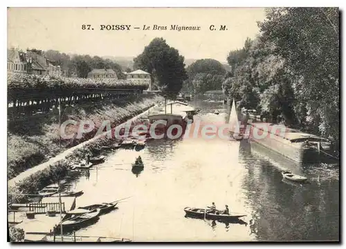 Cartes postales Poissy Le Bras Migneaux