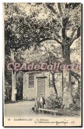 Cartes postales Rambouillet Le Chateau La Chaumiere Aux Coquillages