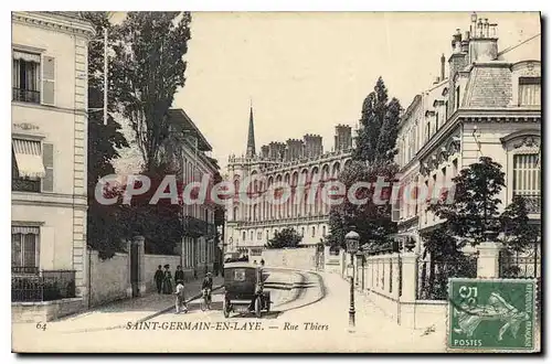 Cartes postales St Germain En Laye Rue Thiers