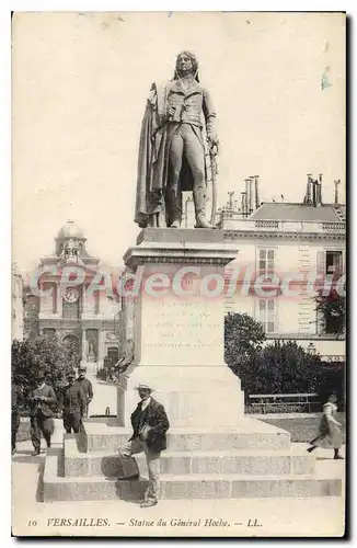 Cartes postales Versailles Statue Du Generale Hoche