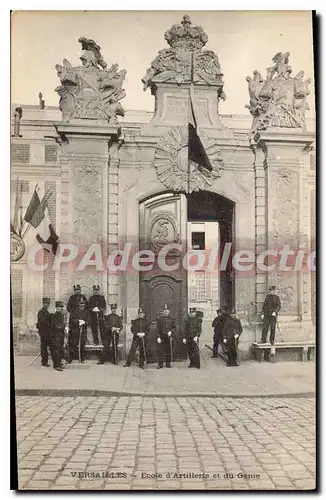 Cartes postales Versailles Ecole D'Artillerie Et Du Genie