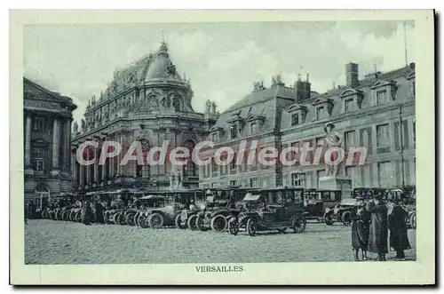 Cartes postales Versailles Le Chateau La Chapelle automobiles