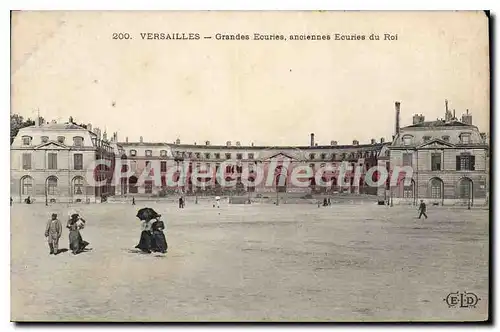 Cartes postales Versailles Grandes Ecuries Anciennes Ecuries du roi