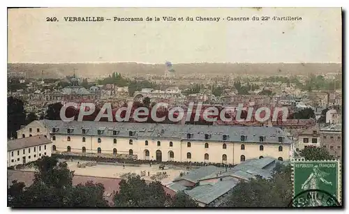 Ansichtskarte AK Versailles Panorama De La Ville Et Du Chesnay caserne du 22�me d'artillerie