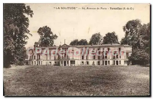 Ansichtskarte AK Versailles La Solitude Avenue De Paris