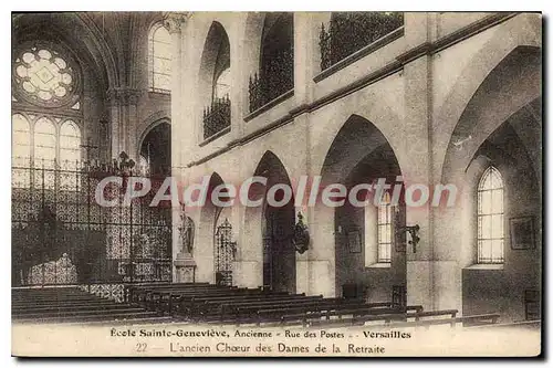 Cartes postales Ecole Sainte Genevieve Ancienne Rue Des Postes Versailles