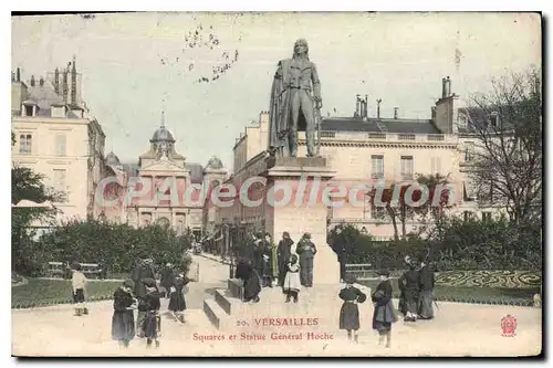 Cartes postales Versailles Squares Et Statue General Hoche