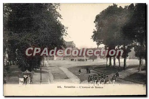 Cartes postales Versailles L'Avenue De Sceaux