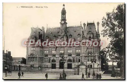 Cartes postales Versailles Hotel De Ville