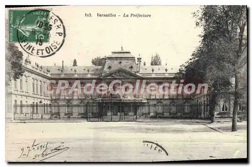 Cartes postales Versailles La Prefecture