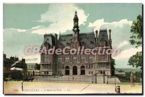 Cartes postales Versailles L'Hotel De Ville