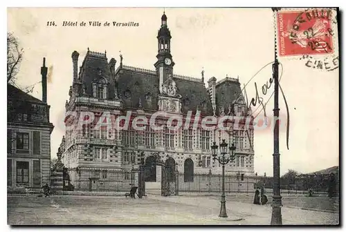 Cartes postales Versailles Hotel De Ville