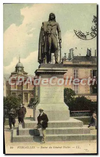 Cartes postales Versailles Statue Du General Hoche