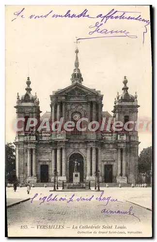 Cartes postales Versailles La Cathedrale Saint Louis