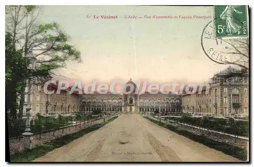 Cartes postales Le Vesinet L'Asile Vue D'Ensemble Et Facade Principale