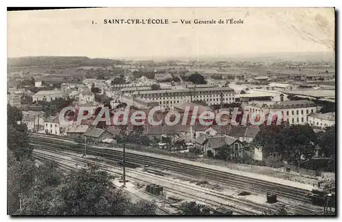 Cartes postales Saint Cyr L'Ecole VUe Generale De I'Ecole