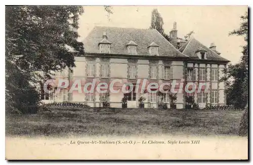 Cartes postales La Queue des Yvelines Le Chateau Style Louis XIII