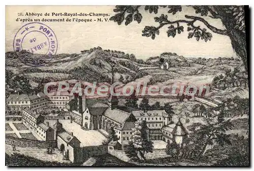 Cartes postales Abbaye De Port Royal Des Champs