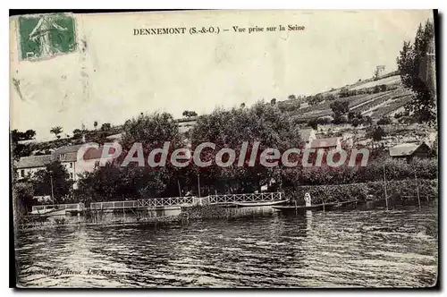 Cartes postales Dennemont Vue Prise Sur La Seine