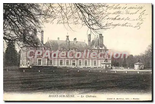 Cartes postales Rosny Sur Seine Le Ch�teau