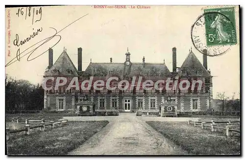 Cartes postales Rosny Sur Seine Le Ch�teau