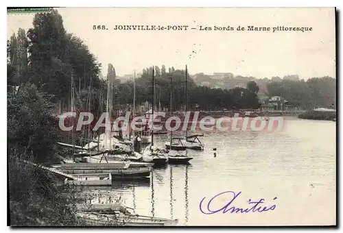 Cartes postales Joinville Le Pont Les Bords De Marne Pittoresque