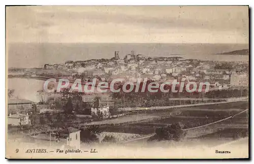 Cartes postales Antibes Vue Generale