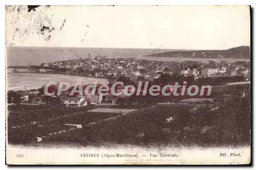 Cartes postales Antibes Vue Generale