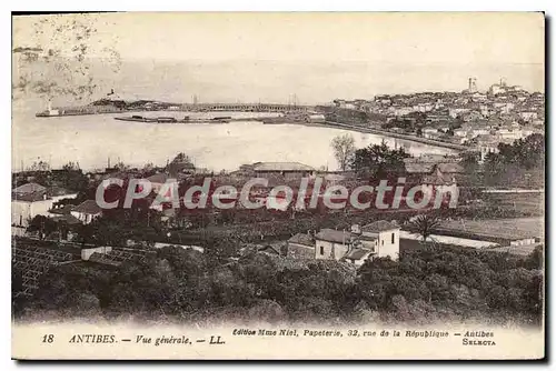 Cartes postales Antibes Vue Generale